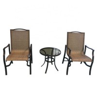 Professional manufacture patio furniture conversation sets aluminium aluminium patio furniture set patio set