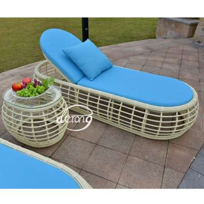 Derong popular outdoor sun lounger chair for swimming pool or beach