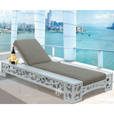 Aluminum casting chair lounger waterproof chair outdoor furniture for leisure