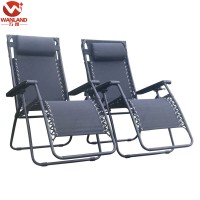 Cheap lightweight folding sling reclier chair outdoor leisure sun lounger chair