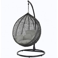 Garden Rattan/Wicker Furniture Egg Shape Swing Chair/ Patio Swing Chair