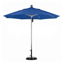 outdoor beach strong wind proof aluminum straight foil umbrella